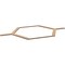 Ekena Millwork 40 12W x 23 38H x 14T Small Westmore Decorative Fretwork Wood Ceiling Panels, Hickory CELW41X23X0250WSTHI - alternate 7